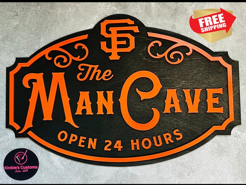 SF Giants Man Cave Sign image 1