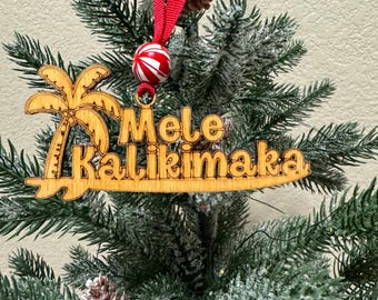 Mele Kalikimaka ornament