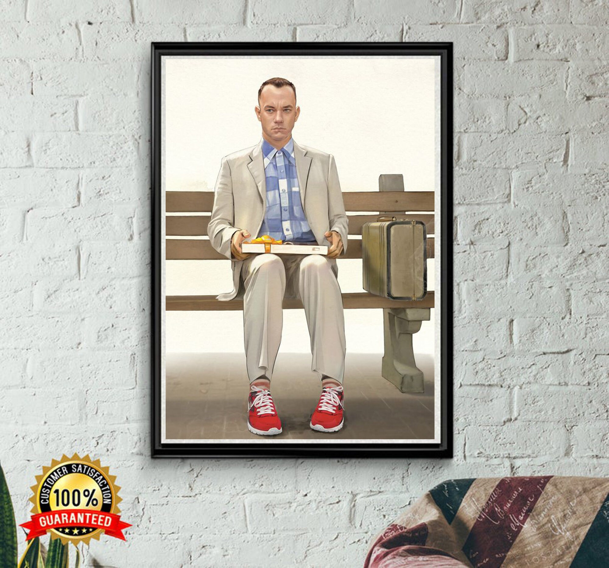 FORREST GUMP Metal Wall Decor Housewarming Gift Movie Art Etsy