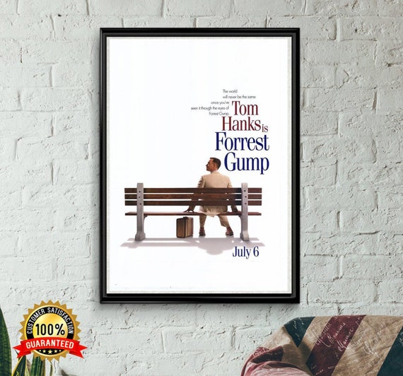 FORREST GUMP Metal Wall Decor Housewarming Gift Movie Art Etsy