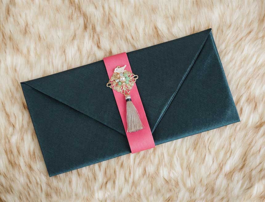 Tassel & Ornament Korean Money Envelope 10 Colors Bojagi Etsy
