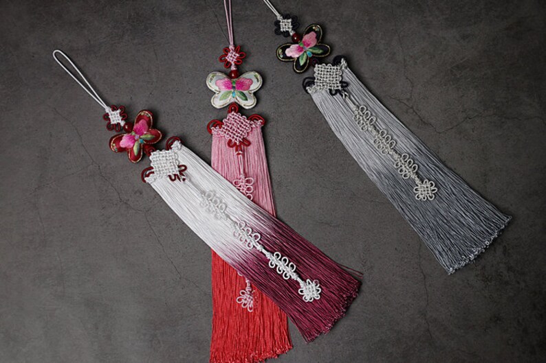 Beautiful Butterfly Norigae 6 Colors Traditional Korean Etsy
