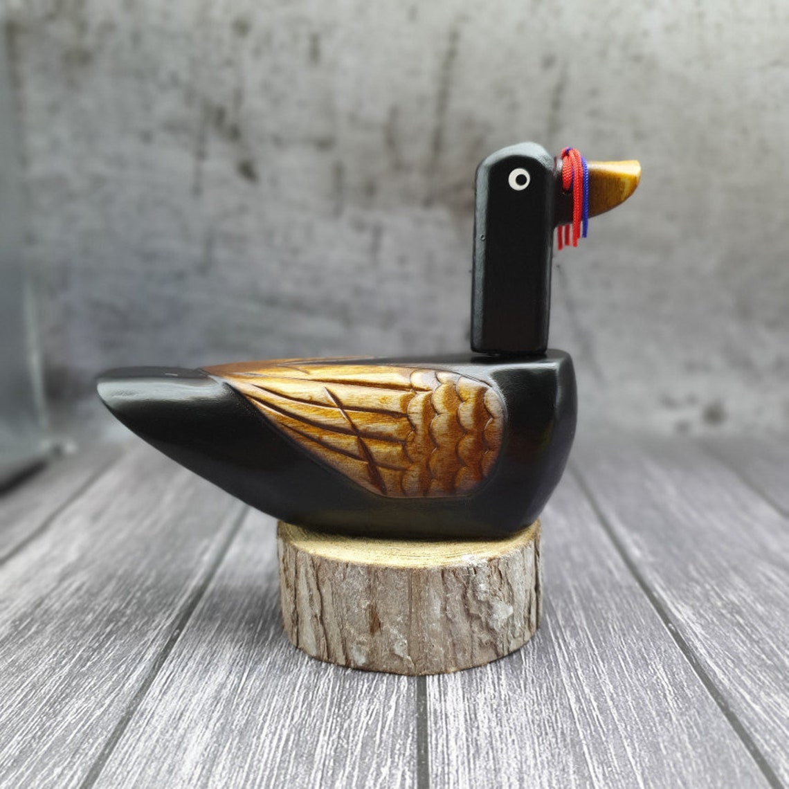 Black Korean Wedding Geese Korean Wooden Ducks Korean | Etsy