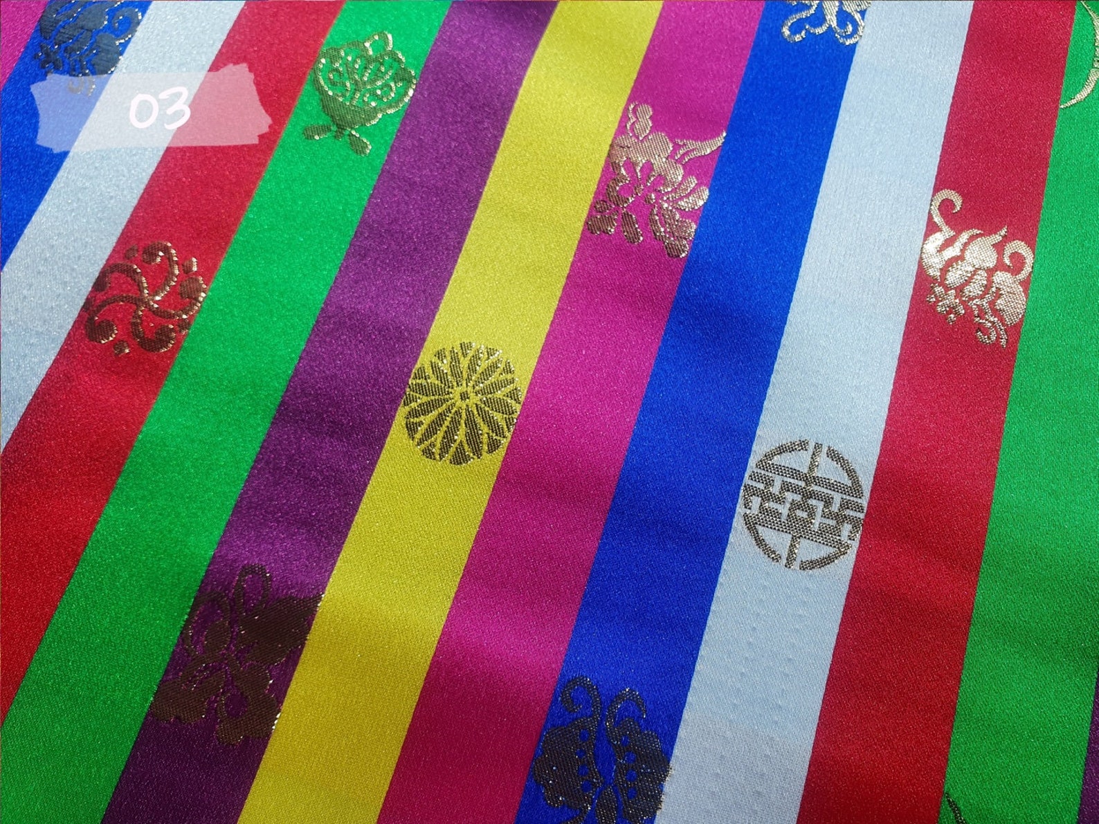 Traditional Korean Fabric authentic Hanbok Fabric Made Etsy