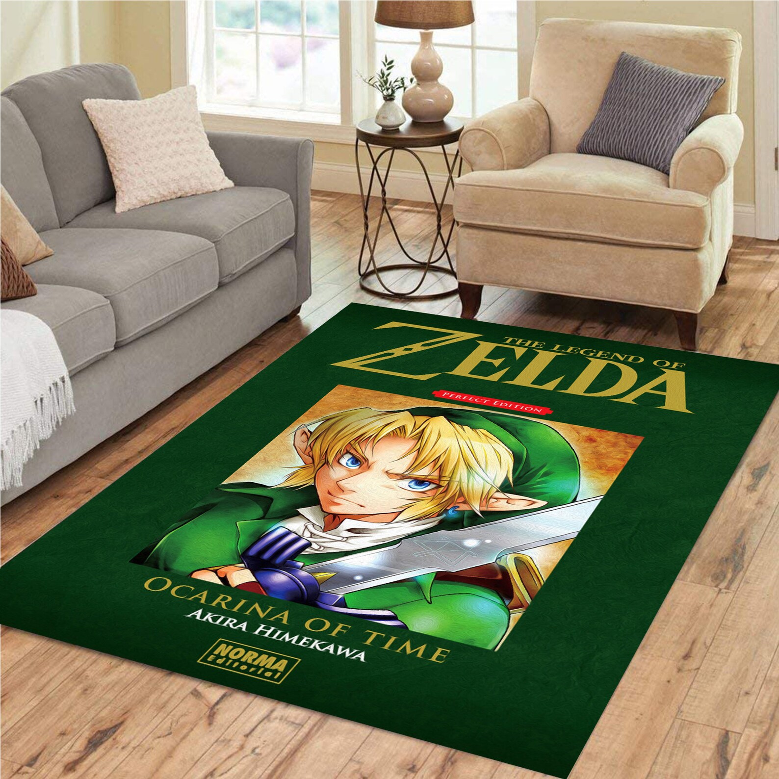 The The Legend Of Zelda Gaming Rug Classic Gaming Video game Etsy