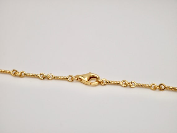18K Gold Plated Hamburger or Veggie Burger Necklace With