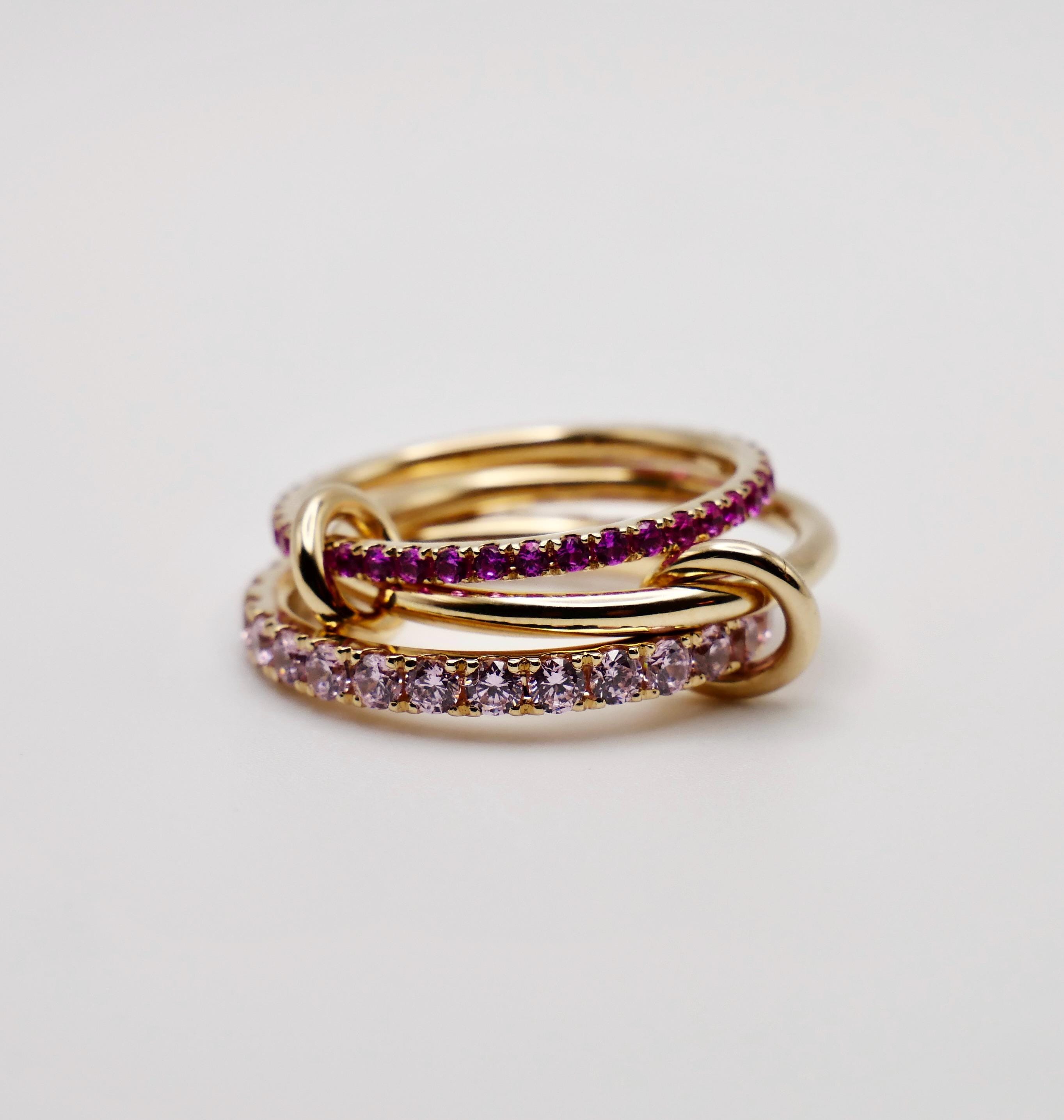 Spinelli kilcollin pink ring - Etsy 日本