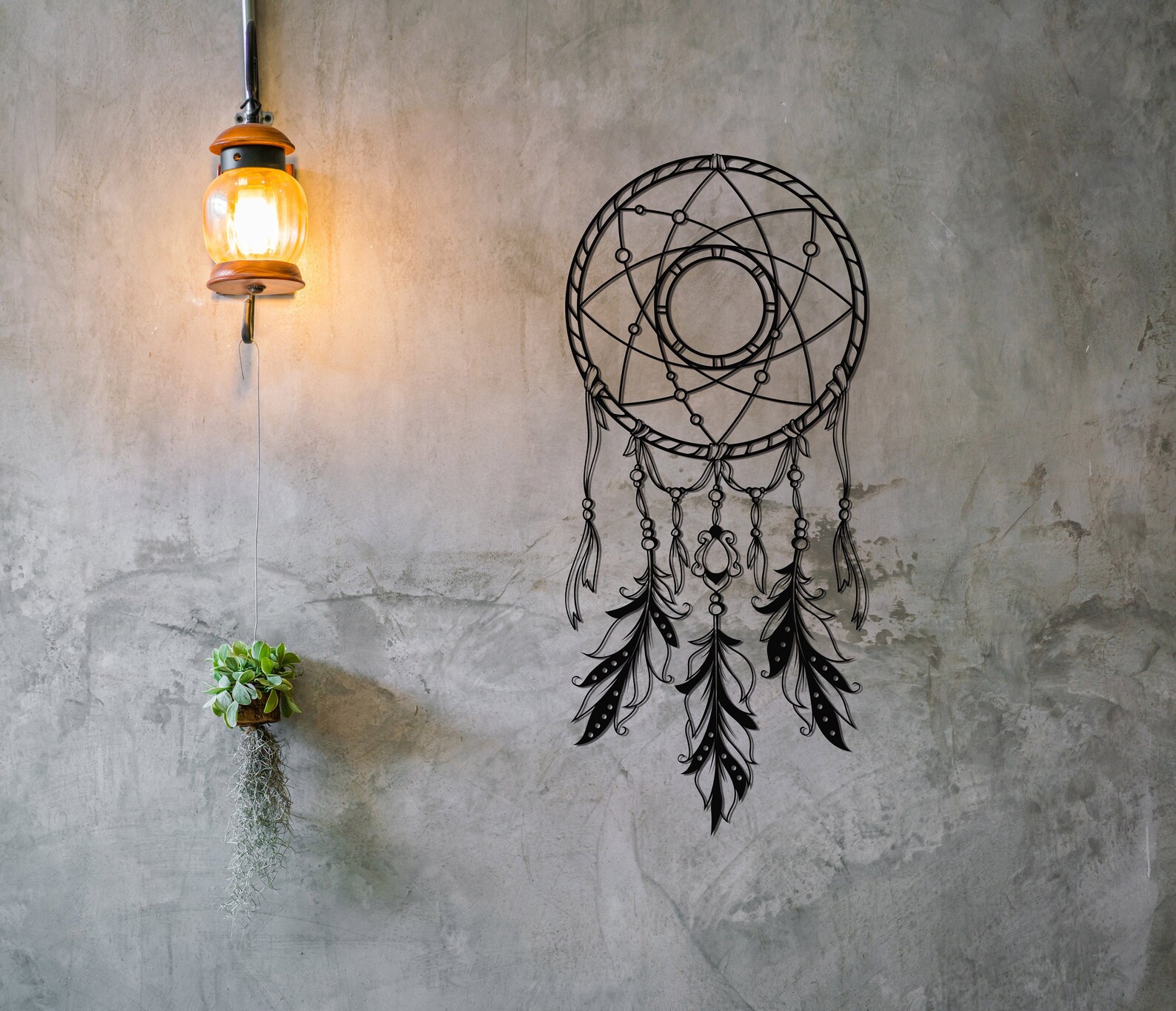 Dream Catcher Metal Wall Art Wall Decor Large Wall Art - Etsy