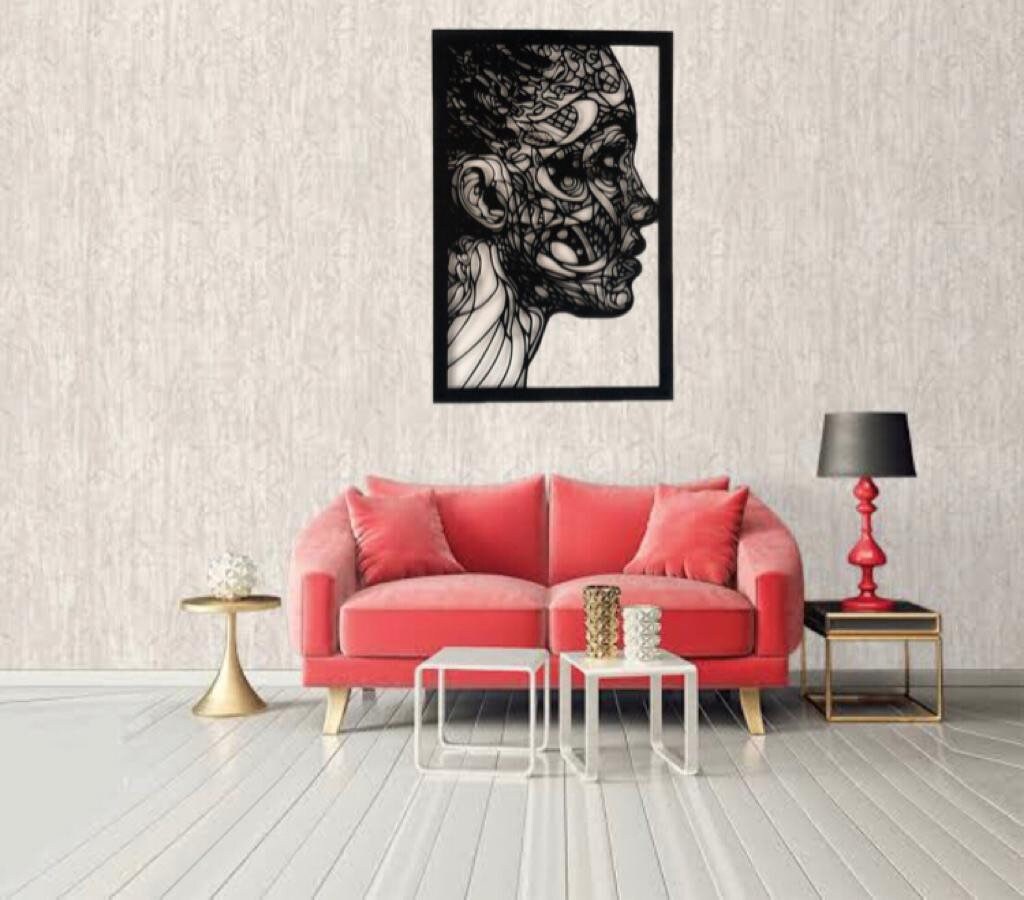 Zen Girl Metal Wall Art Metal Wall Sign Metal Wall Hangings | Etsy