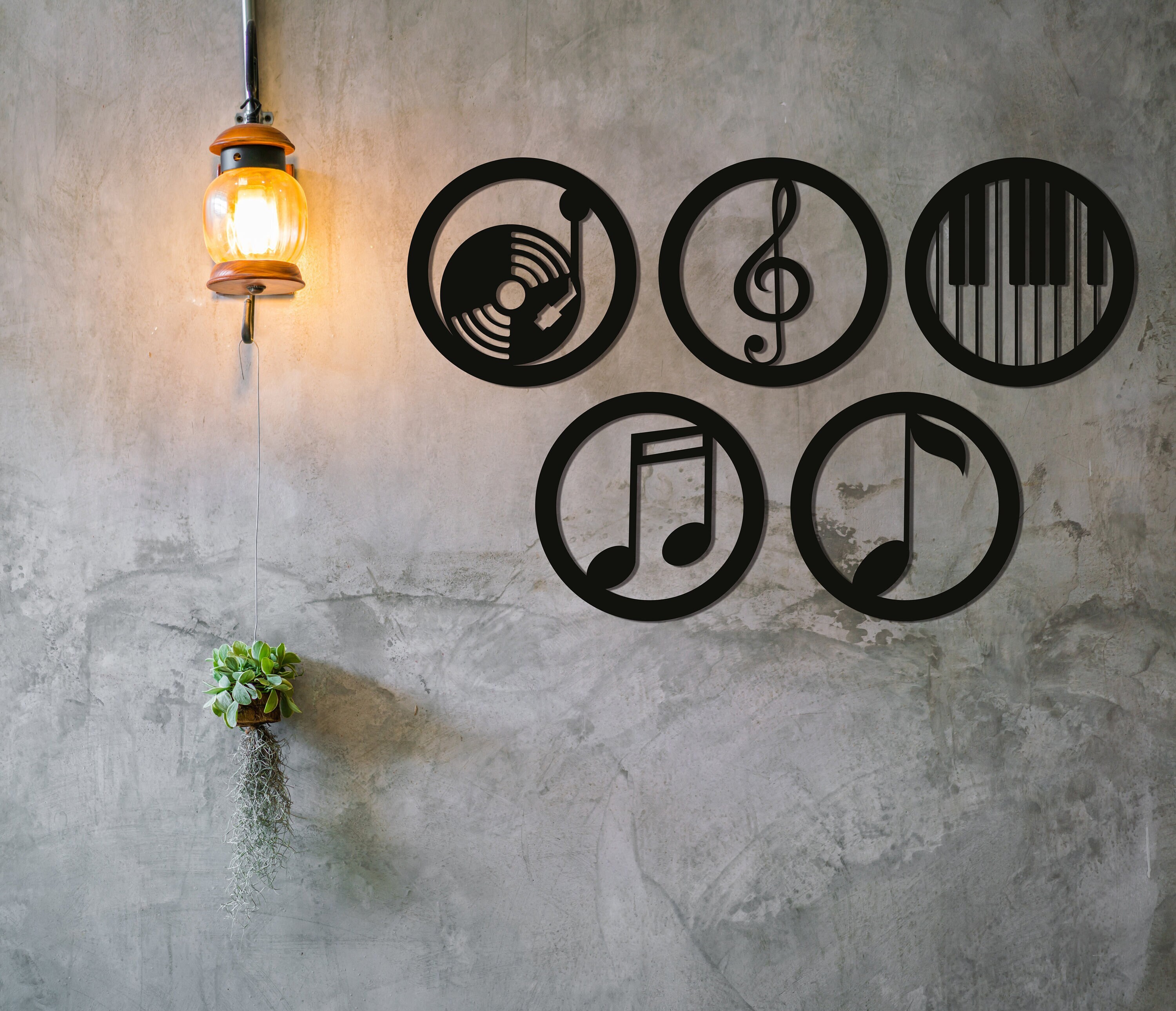 Metal Wall Decor Music Time Music Notes Wall Art Music - Etsy