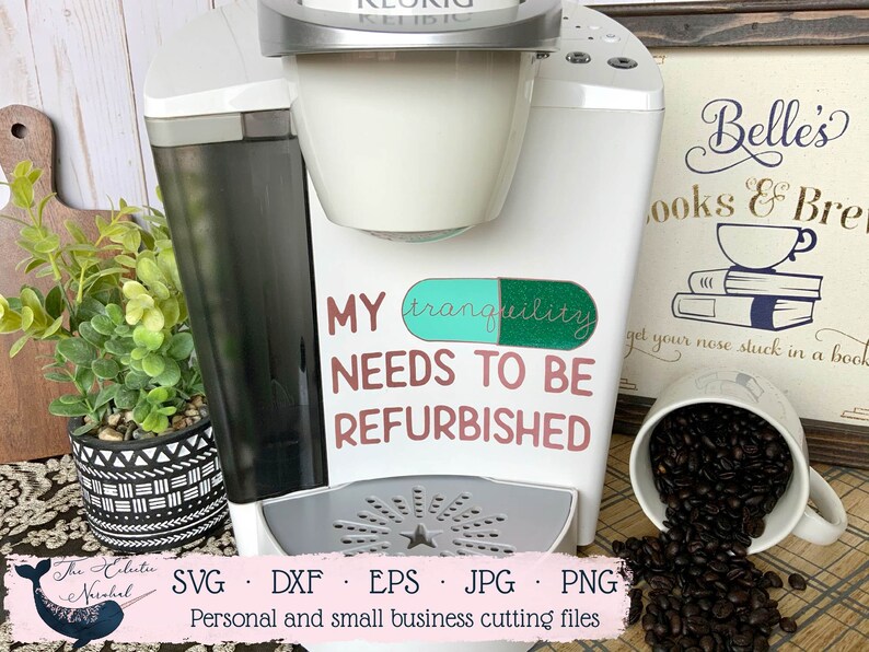 Tranquility Svg the Queen's Gambit Svg Pill Box Svg Etsy