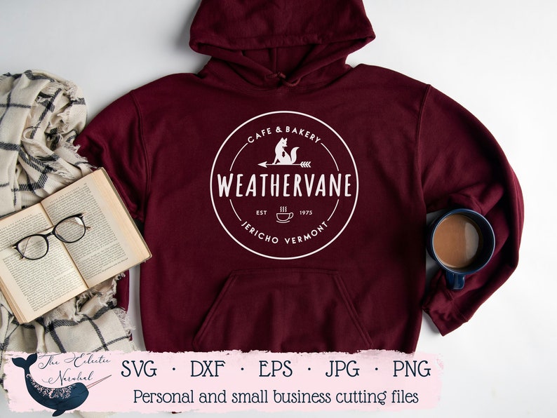 Weathervane Coffee Svg Wednesday Addams Svg Jericho Vermont Etsy