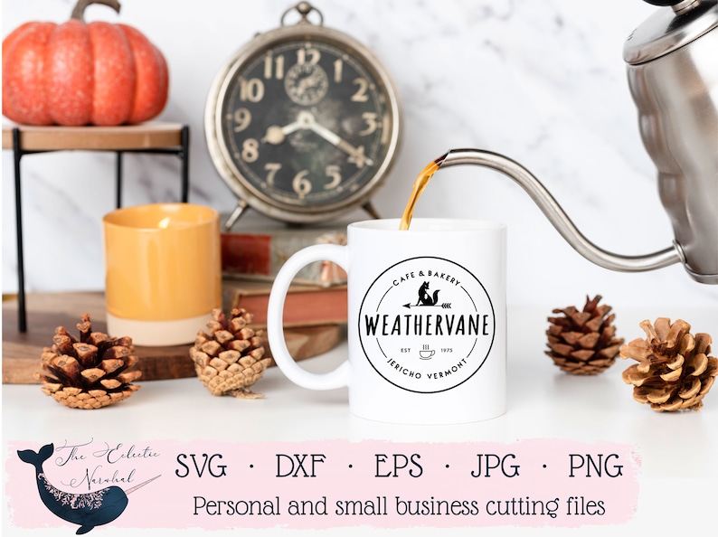 Weathervane Coffee Svg Wednesday Addams Svg Jericho Vermont Etsy
