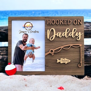 Daddy Son Fishing Frame 