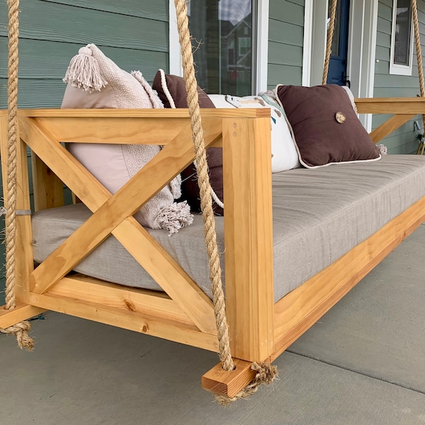 Porch Swing Bed Etsy