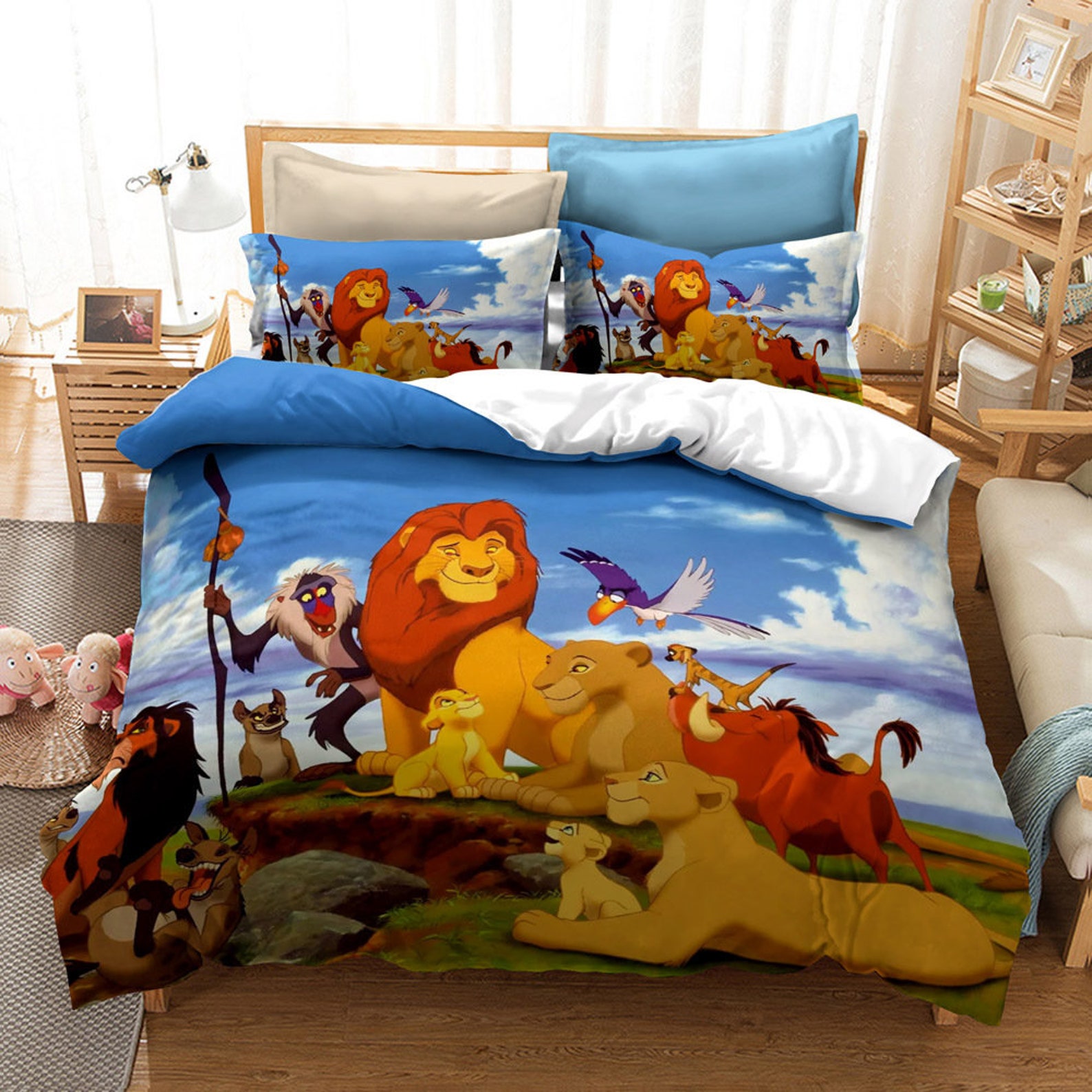 The Lion King Bedding Set 3pc Disney Film The Lion King 3D