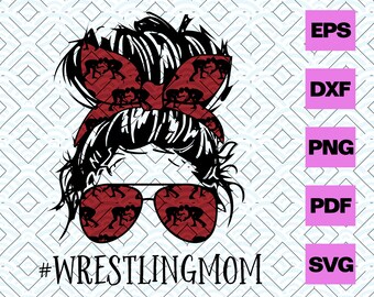 Download Wrestling Mom Svg Etsy