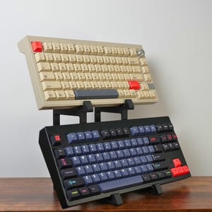 Mechanischer Keyboard-Display-Ständer 2-Tier-Display | Keyboard-Display Vertikal | Mechanischer Keyboardständer | Keyboardständer