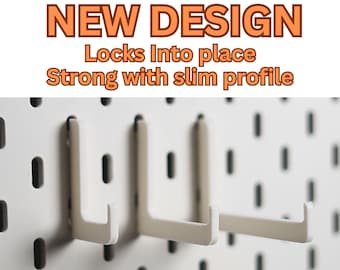 Hooks for SKADIS  Pegboard IKEA Accessory with STRONG design