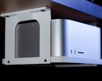 Apple Mac Studio & Mac Mini Under Desk Mount | International Shipping |