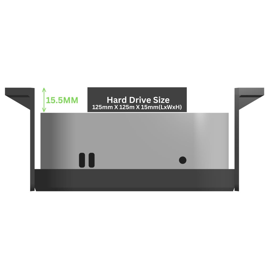 M4 Riser Mac Mini Base 2024 M4/ M4 PRO Riser With Storage Space / Under Desk ...