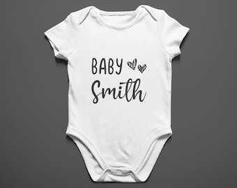 LOCKDOWN 2020 EMBROIDERED PERSONALISED BABY BODYSUIT VEST NEWBORN 18-24 MONTHS