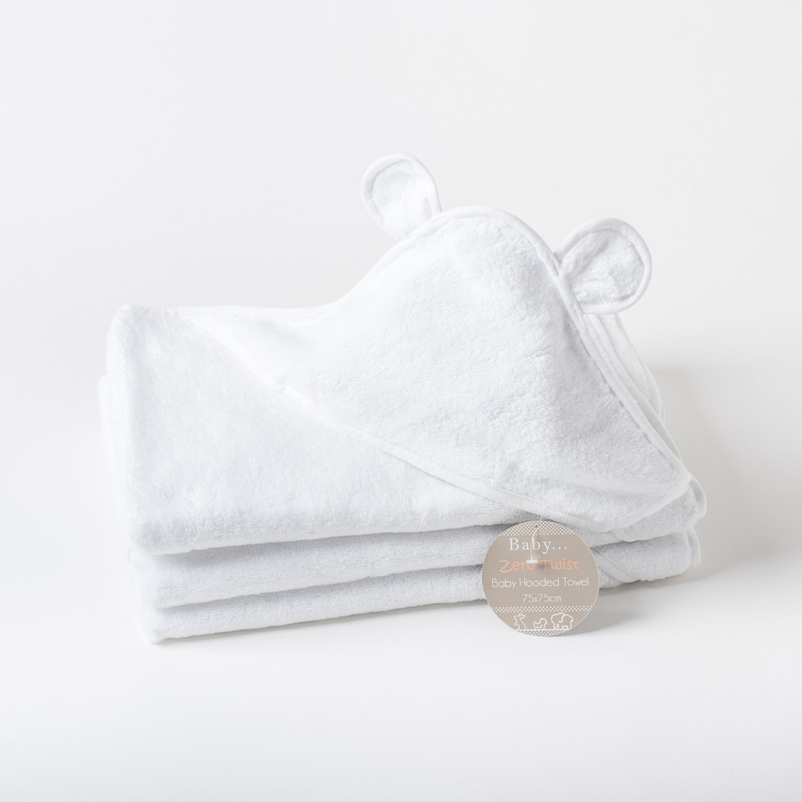 Personalised Hooded Baby Towel With Ears Embroidered Hooded Etsy
