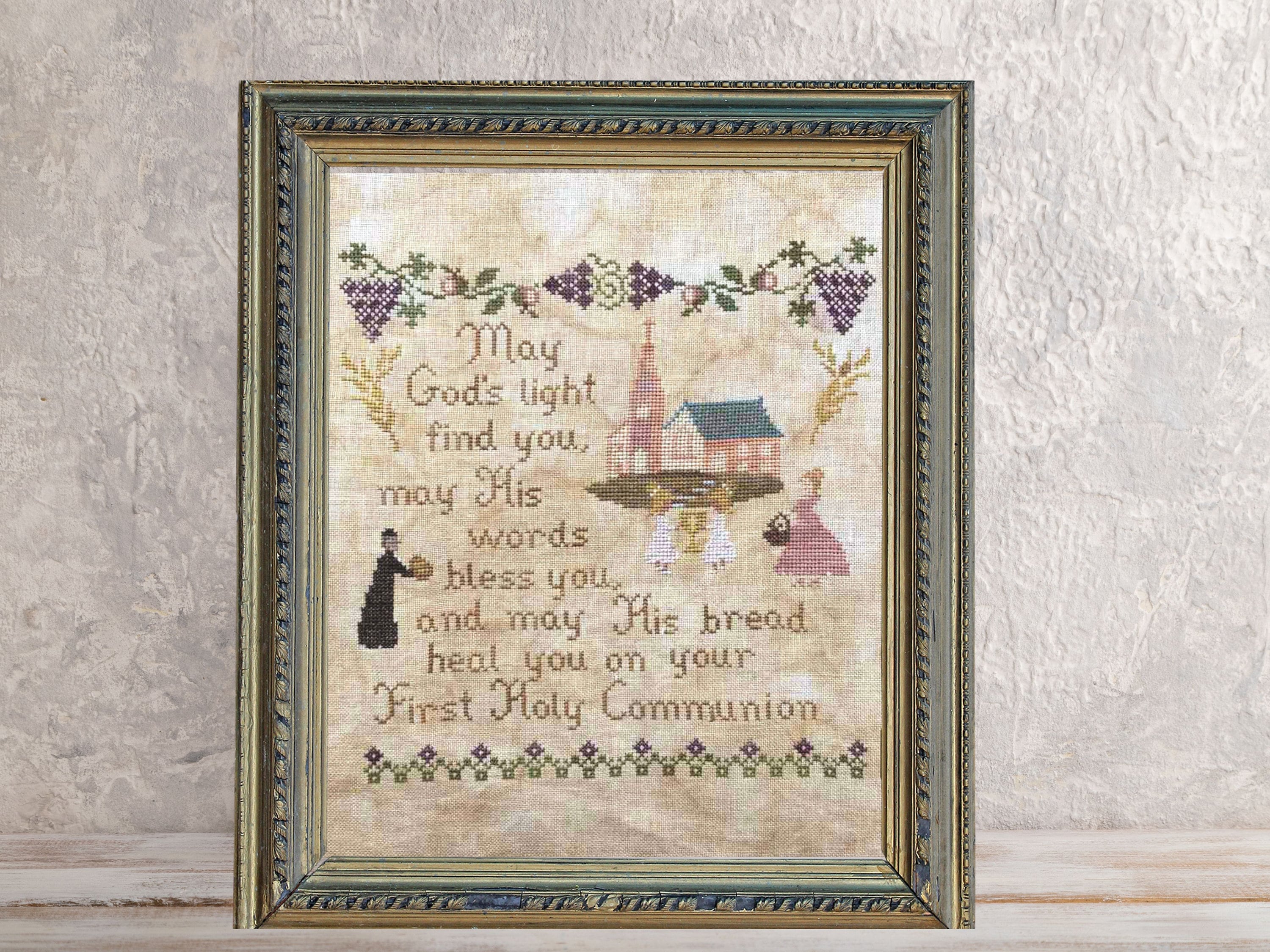 PDF First Holy Communion by Needle Treasures Nook, Cross Stitch ...