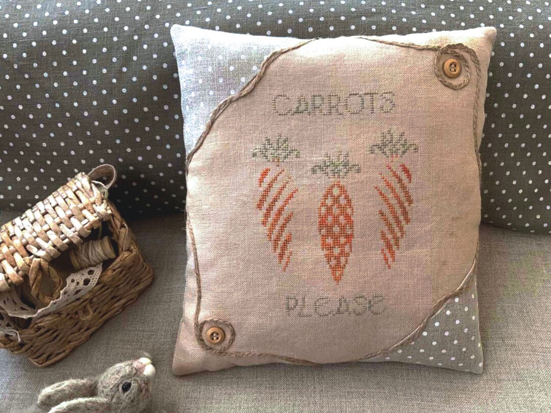 PDF Carrots by Needle Treasures Nook Cross Stitch Easter Cross Stitch ...