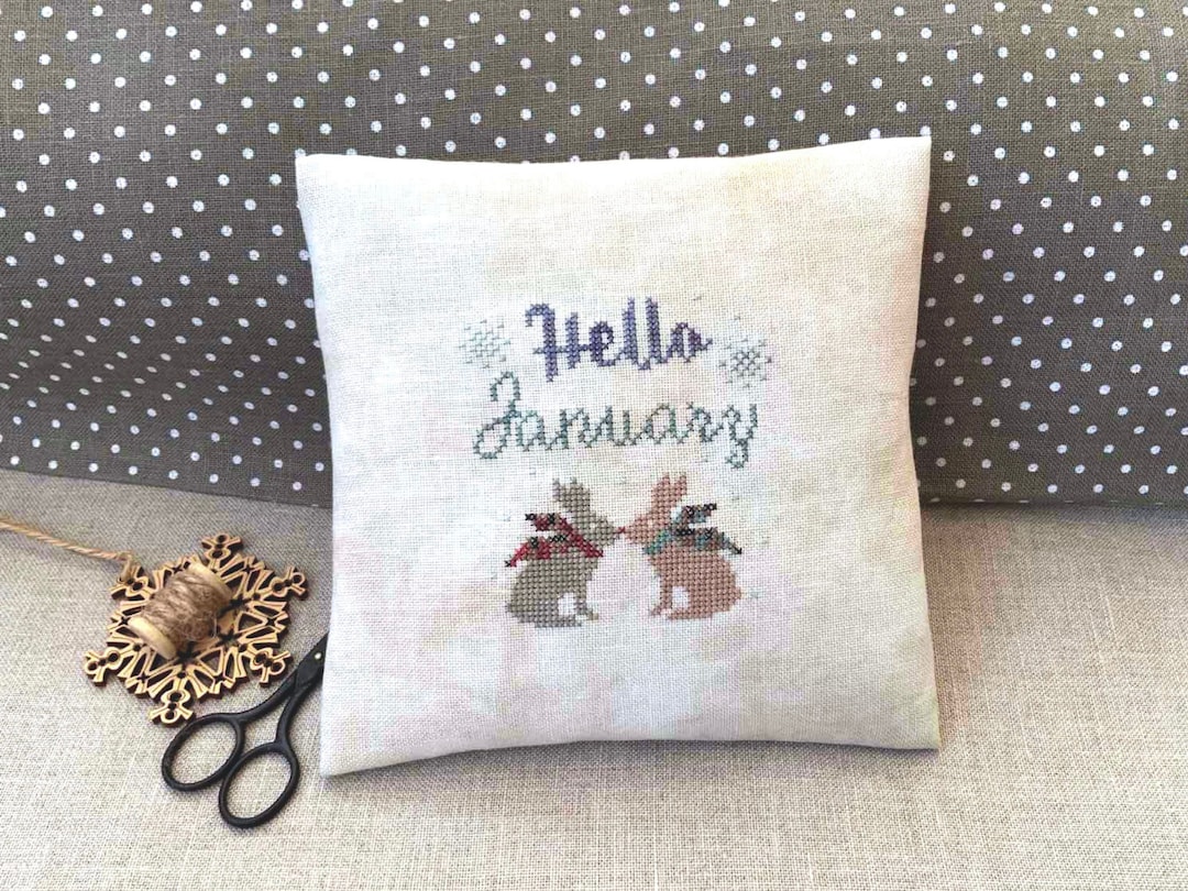 January Patchwork PDF January Mood by Needle Treasures Nook Winter Holiday Design ...