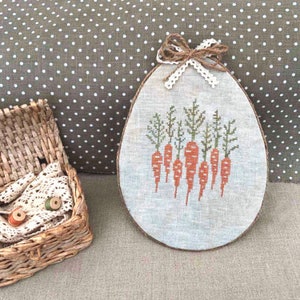 PDF Carrots II by Needle Treasures Nook Cross Stitch Easter Cross Stitch Pattern, Easter Modern Minimalist Chart Minimalist Carrots Please