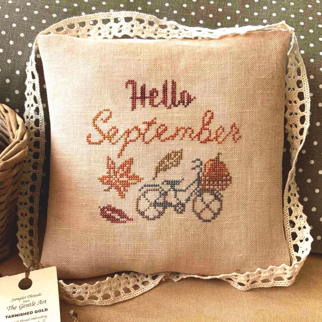 September Patterns PDF September Mood Cross Stitch Design Thanksgiving Hello September ...