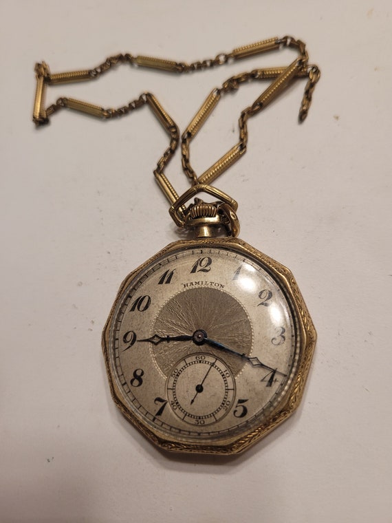 Great for Pendant or Repair! Lovely Antique Victorian Rose Gold Filled Pendant Watch Circa 1900 Needs Repair