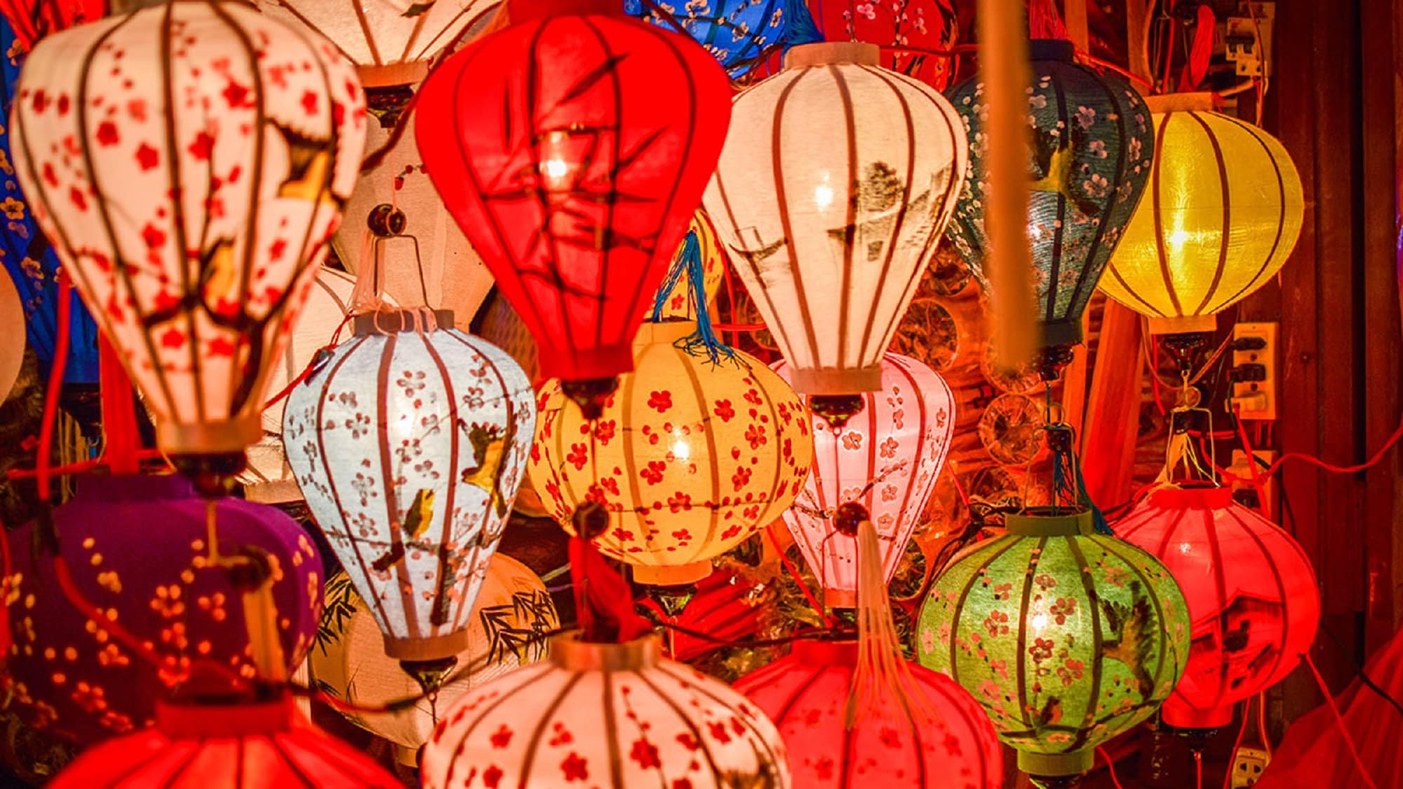 Vietnam Lantern Lantern 14 35cm Hoian Bamboo Silk Etsy UK