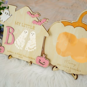 thumbnail image 2 of Personalized Baby First Halloween Keepsake, DIY Halloween 2 of 9