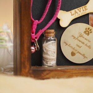 Personalized Pet Shadow Box, Pet Memorial, Pet Loss Sympathy Gifts, Cat ...