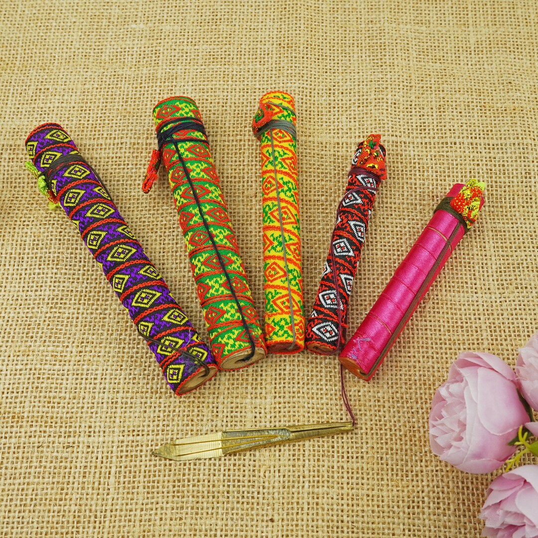 Set of 5 Pieces Jew's Harp Hmong, Jaw Harp Dan Moi, Mouth Harp Lips