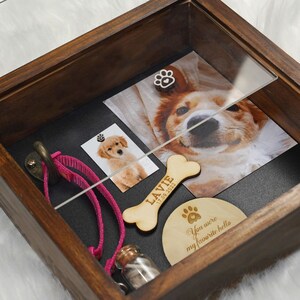Personalized Pet Shadow Box, Pet Memorial, Pet Loss Sympathy Gifts, Cat ...
