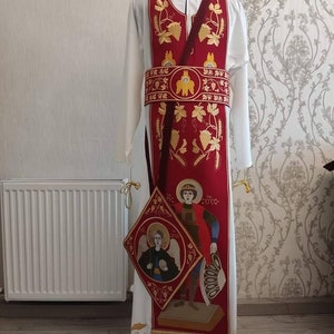 Geistliche Kleidung,Priestergewand,Priestergewand,Priesterkleidung,Die Kleidung eines östlichen Priesters,Kirchenkleidung, Made to order. Bild 3