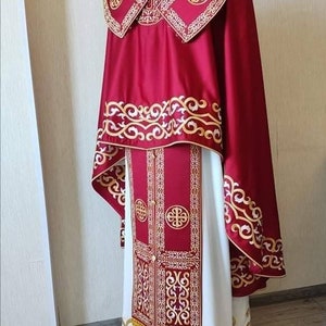 Ecclesiastical apparel,priest vestment,priest robe,Priest clothes,The clothes of an Orthodox priest,Church clothes, Made to order.