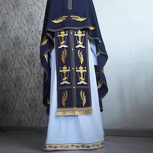 Ecclesiastical apparel,priest vestment,priest robe,Priest clothes,The clothes of an Orthodox priest,Church clothes, Made to order.