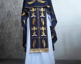 Strój duchowny, szaty liturgiczne, szaty księży, ubrania księży, ubrania księdza prawosławnego, ubrania kościelne, wykonywane na zamówienie.
