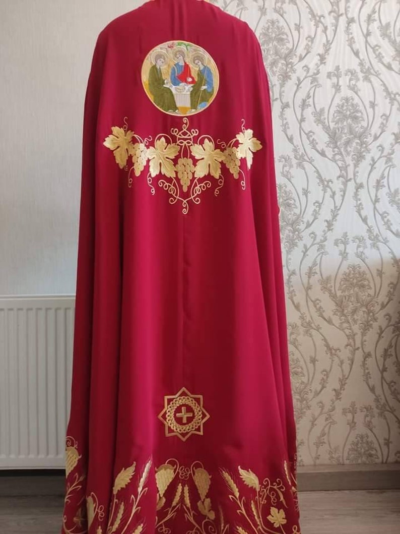 Geistliche Kleidung,Priestergewand,Priestergewand,Priesterkleidung,Die Kleidung eines östlichen Priesters,Kirchenkleidung, Made to order. Bild 2