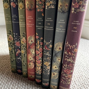 Jane Austen book collection pride and prejudice Embossed Cranford Collection Edition Hardback Book set