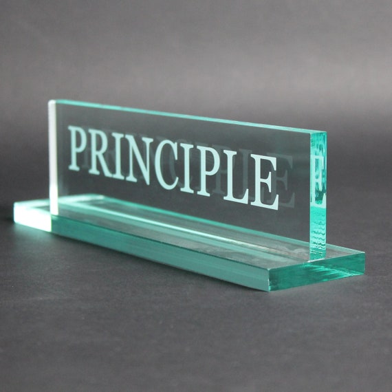 Office Desk Name Plate Custom Name Plates Made From Glass-like Acrylic  Personalized Desk Accessory -  Canada