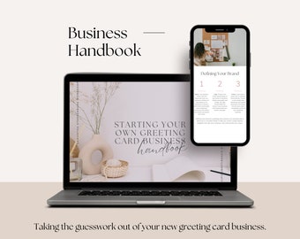 Comprehensive Mini Course Handbook: Start Your Own Ecommerce Online Greeting Card Business!