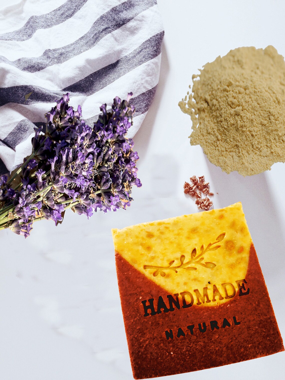 SOOTH EARTH Fuller's Earth Soap Bar Skin Lightning Soap Etsy