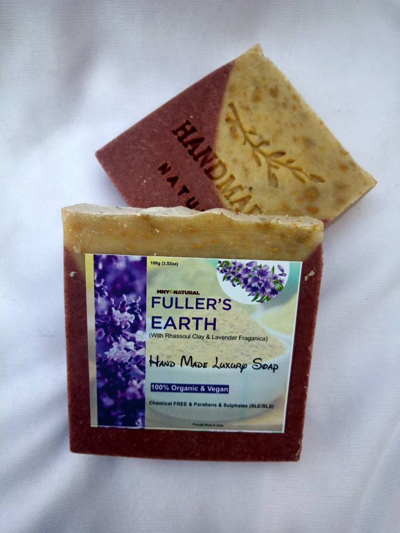 Fuller�s Earth &amp; Kashmir�s Honey Handmade Soap for Etsy