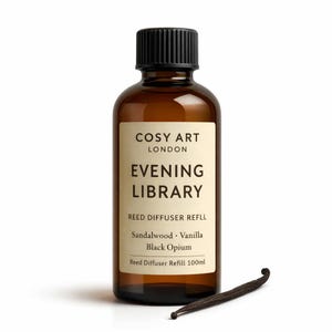 Aroma Diffuser Refill 100ml Many Variations of Scents Essential Oils Diffusers Refills Long Lasting Hand Made in London with Organic Essenti