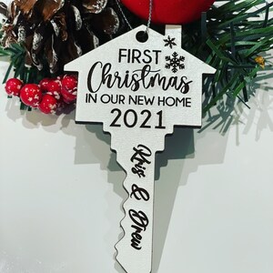 First Christmas in our New Home / First Christmas / First Home / Wedding Gift / Housewarming Gift / Christmas Ornament